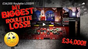 huge loss on live roulette